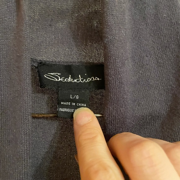 Grey Vest, Seduction Large - Picture 2 of 3